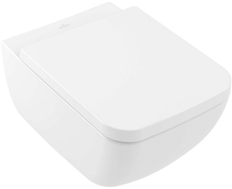 Крышка для унитаза Villeroy & Boch Venticello с функцией Soft Close, белое 8M22S101