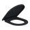 Poda vāks Villeroy & Boch Subway 3.0 SoftClose, QuickRelease Melns 8M42S1R7