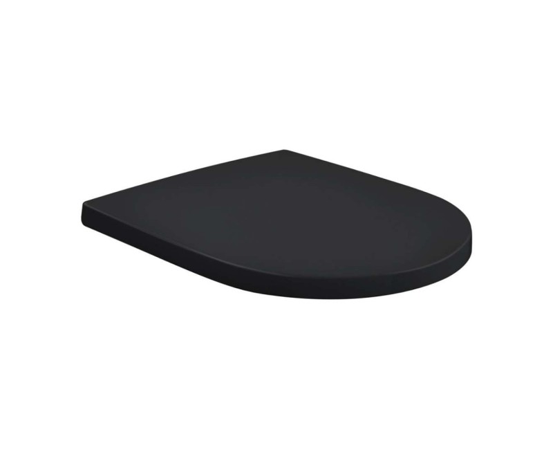 Poda vāks Villeroy & Boch Subway 3.0 SoftClose, QuickRelease Melns 8M42S1R7