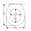 Poda vāks Villeroy & Boch O.novo, Balts 8M436101