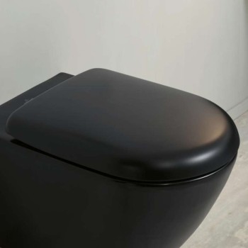 Poda vāks Villeroy & Boch Antao SoftClose, QuickRelease Melns 8M67S1R7
