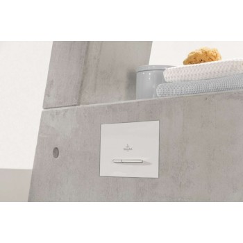 Poga iebūvējamam rāmim Villeroy & Boch ViConnect Balta/Matēts Hroms 922169N5