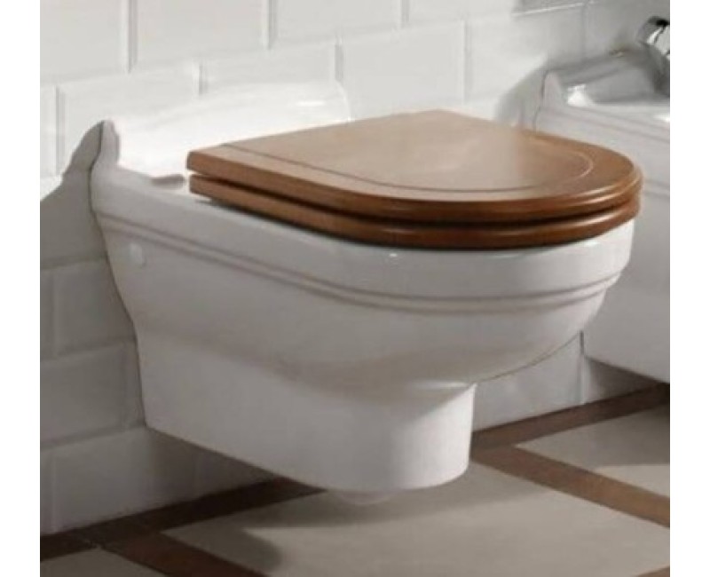 Кришка для унитаз Villeroy & Boch Hommage деревянная 99266100