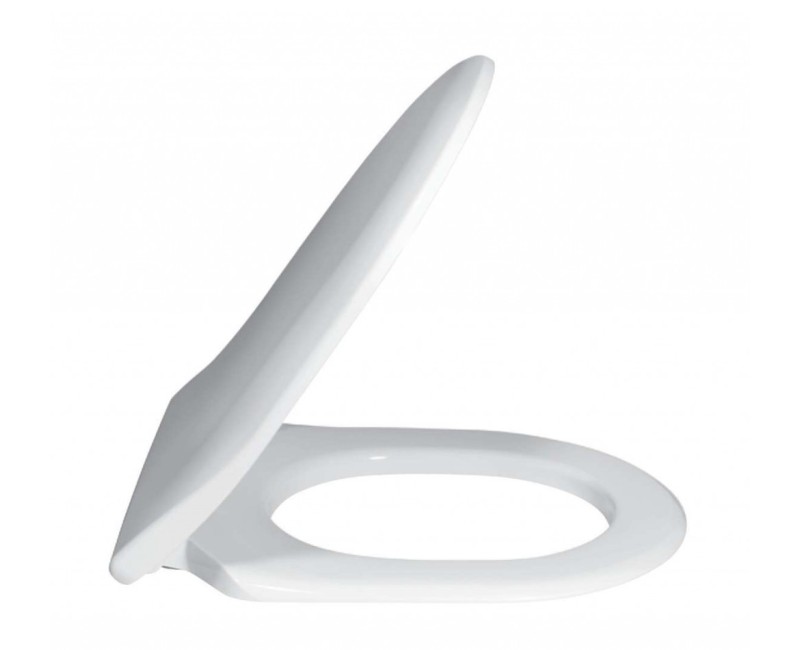 Poda vāks Villeroy & Boch Subway SlimSeat ar SoftClose+QuickRelease Balts 9M65S101