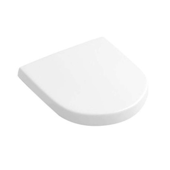 Poda vāks Villeroy & Boch Subway 2.0 ar SoftClose+QuickRelease Balts 9M68S101