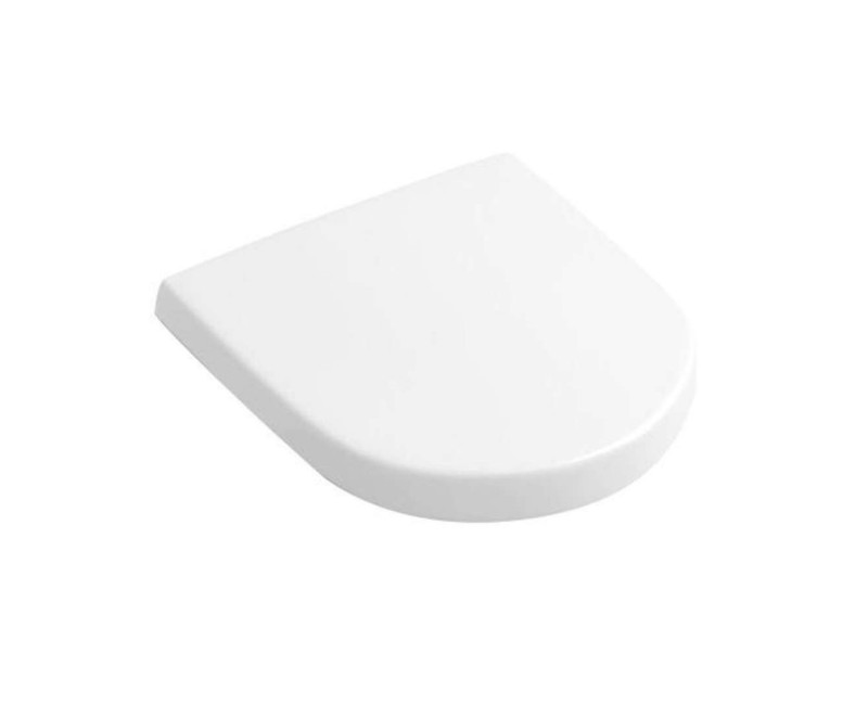 Кришка для унитаза Villeroy & Boch Subway 2.0 с функцией SoftClose+QuickRelease, белое 9M68S101