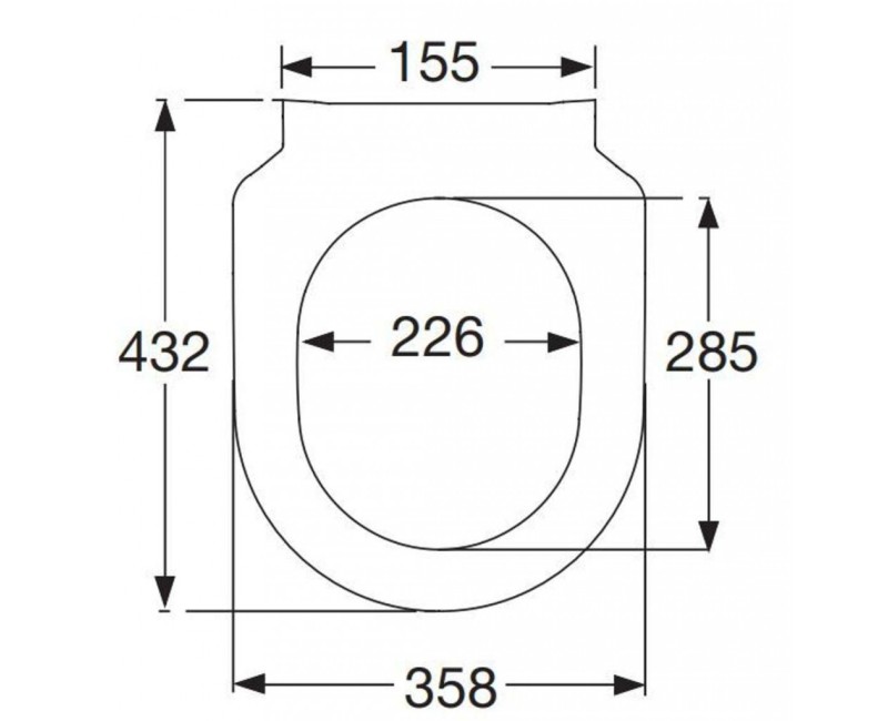 Кришка для унитаза Villeroy & Boch Architectura SoftClosing, QuickRelease, белое 9M70S101