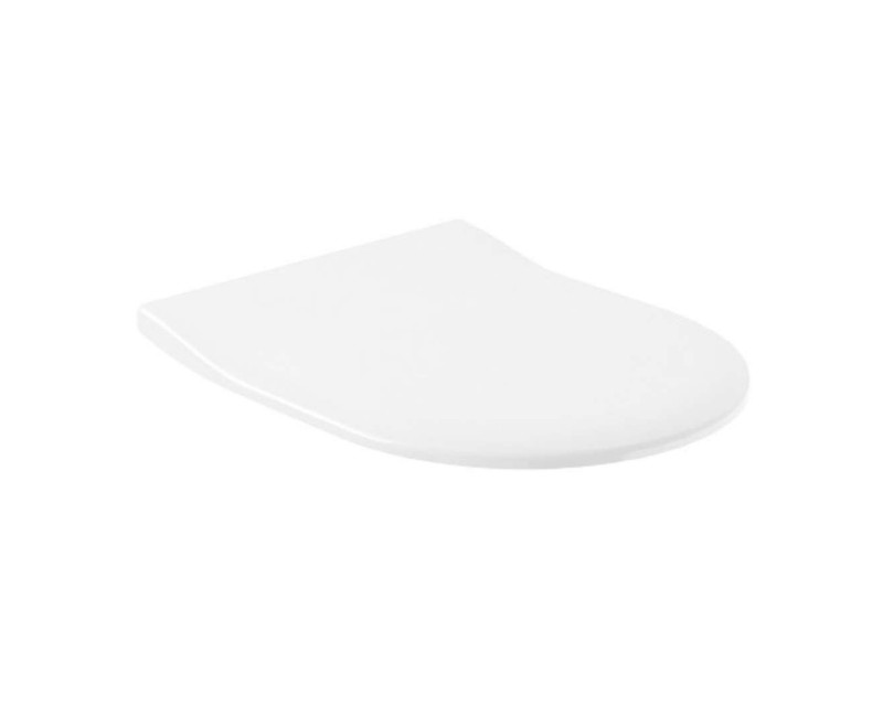 Кришка для унитаза Villeroy & Boch Subway 2.0 с функцией SoftClose+QuickRelease, белое 9M78S101