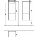 Grīdas skapītis Villeroy & Boch Avento 35x89x37cm,  Ziemeļu ozols A89500VJ