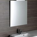 Vannas istabas spogulis Aqualine 60x80 cm, ar slīpumu 22496