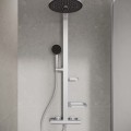 Душевая система Ideal Standard Ceratherm ALU с термостатом Silver BD583SI