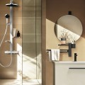 Душевая система Ideal Standard Ceratherm ALU с термостатом Silver BD583SI