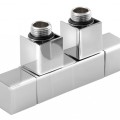 Jungčių rinkinys SAPHO Cube Twin 50 mm tarpai, chromas CP581S