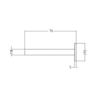 Radiatoru savienojumu komplekts Sapho Hromēta CP6035