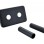 Radiatoru savienojumu komplekts Sapho TWIN Melna Matēta CP7135B