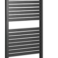 Dvieļu žāvētājs / Radiators AQUALINE TONDI-E elektriskais169x45cm, 600W, melns matēts  DE446T