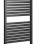 Dvieļu žāvētājs / Radiators AQUALINE TONDI-E elektriskais169x45cm, 600W, melns matēts  DE446T