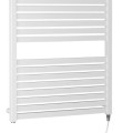 Dvieļu žāvētājs / Radiators AQUALINE Tondi-E elektriskais 60x97cm, 400W, balts  DE460T