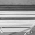 Dvieļu žāvētājs / Radiators AQUALINE Tondi-E elektriskais 60x97cm, 400W, balts  DE460T