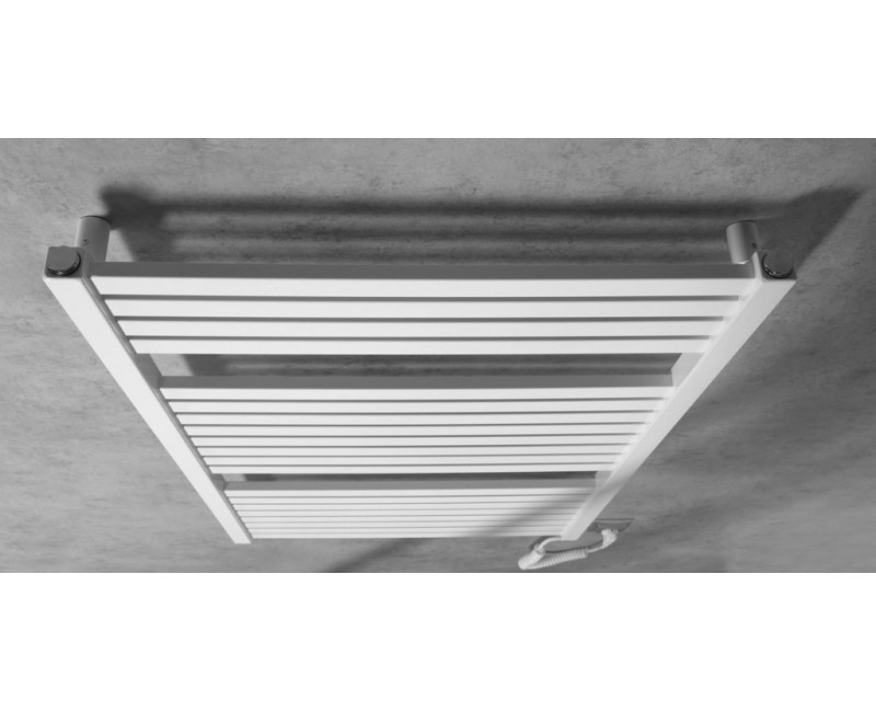 Dvieļu žāvētājs / Radiators AQUALINE Tondi-E elektriskais 60x97cm, 400W, balts  DE460T