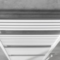 Dvieļu žāvētājs / Radiators AQUALINE Tondi-E elektriskais 60x133cm, 600W, balts  DE480T