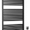 Полотенцесушитель / Радиатор AQUALINE Tondi-E электрический 60x133см, 600Вт, матовый черный DE486T