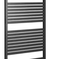 Полотенцесушитель / Радиатор AQUALINE TONDI-E электрический 60x169см, 800Вт, черный матовый DE496T