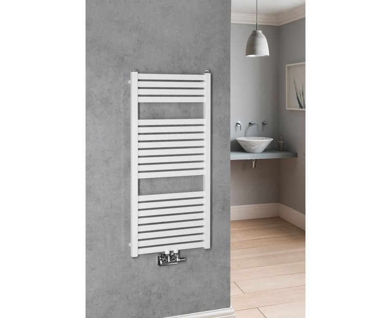 Rankšluosčių džiovintuvas / Radiatorius AQUALINE Tondi 45x97cm baltas DT450T