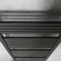Dvieļu žāvētājs / Radiators AQUALINE Tondi radiators 45x133 cm  matēti melns  DT476T