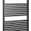 Dvieļu žāvētājs / Radiators AQUALINE Tondi 60x169 cm, matēti melns  DT496T
