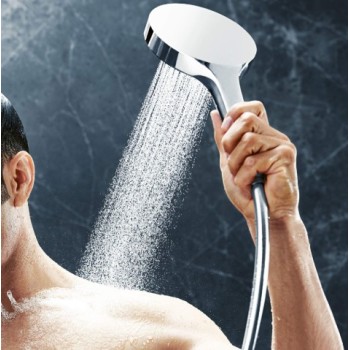 Dušas klausule Hansgrohe Rainfinity 130 3jet HS EcoSm.9L 26865000 Hromēts