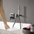 Dušo galvutė Hansgrohe Rainfinity HS 1jet EcoSmart 9L 26867340 Brushed Black Chrome