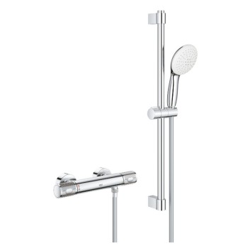 Dušas komplekts Grohe Grohtherm 1000 Performance ar termostatu 34834001 Hromēta