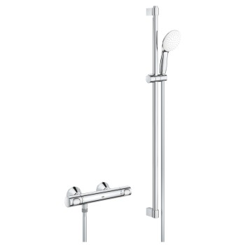 Dušas komplekts Grohe Grohtherm 500 ar Termostatu Hromēta 34797001