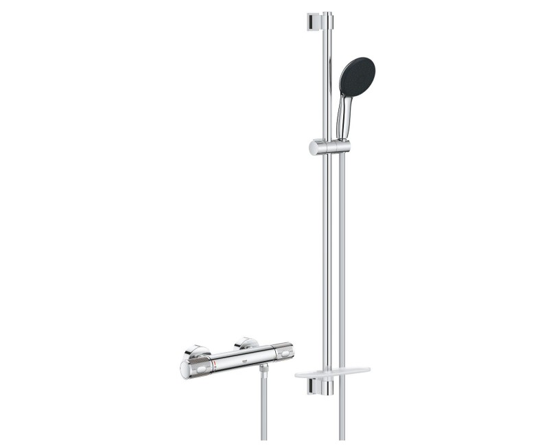 Dušas sistēma Grohe Precision Feel ar Termostatu Hromēts 34853001