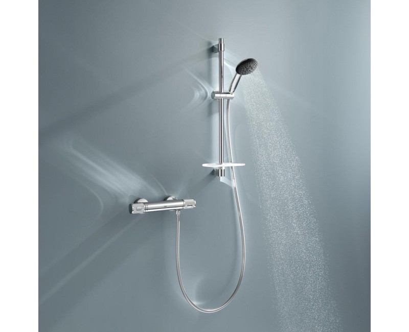 Dušas komplekts Grohe Precision Flow ar Termostatu Hromēta 34800001