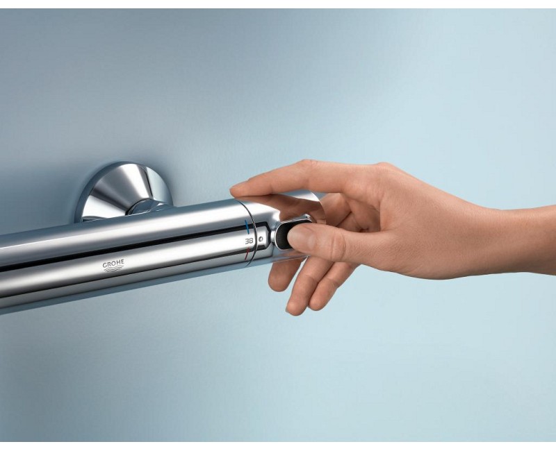 Dušas komplekts Grohe Precision Flow ar Termostatu Hromēta 34800001