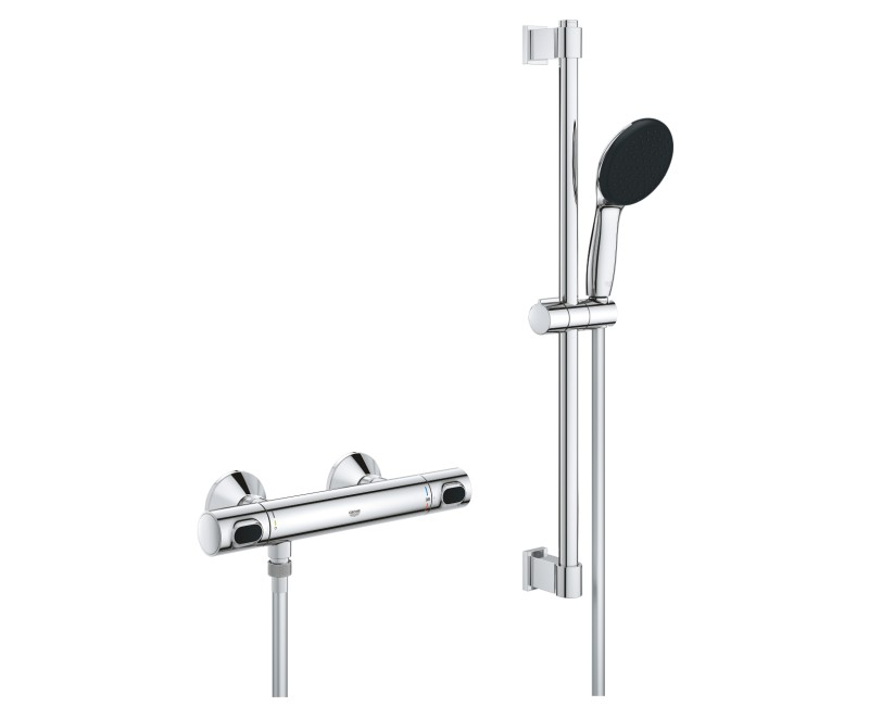 Dušas komplekts Grohe Precision Flow ar Termostatu Hromēta 34800001