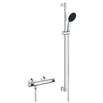 Dušas komplekts Grohe Precision Flow ar Termostatu Hromēta 34805001