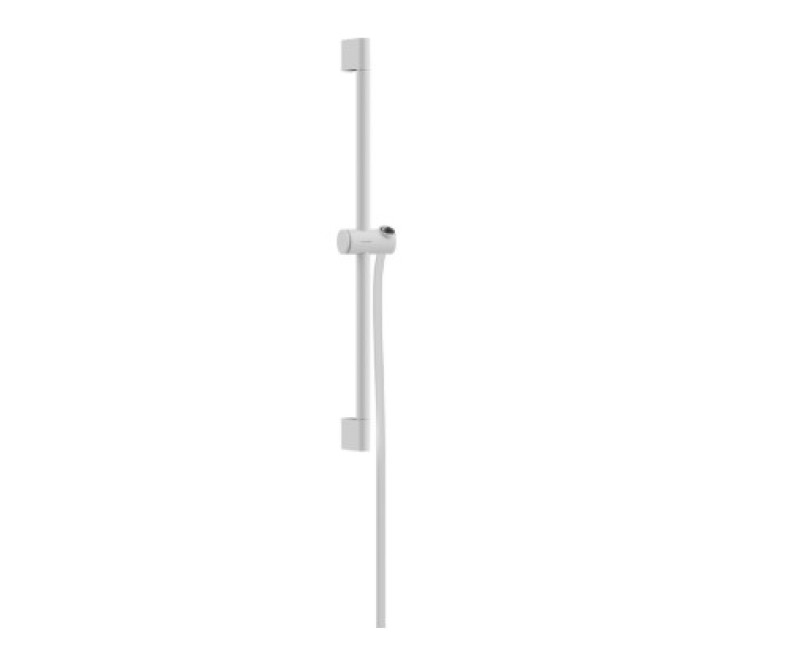 Dušas komplekts Hansgrohe  Unica Pulsify Dušas stienis 650mm ar dušas vadu 160cm 24400700 Balts matēts