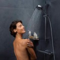 Dušas komplekts Hansgrohe  Unica Pulsify dušas stienis 650mm ar dušas vadu 160cm 24400000 hromēts