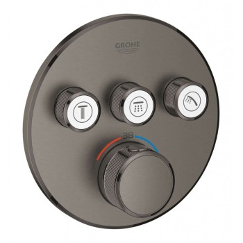Dušas maisītājs GROHE Grohtherm SmartControl ar termostatu Iebūvējams, StarLight apdare Warm Sunset 29121AL0
