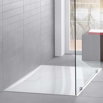 Dušo padėklas Villeroy & Boch Architectura MetalRim 80x100cm, Akrilo Baltas UDA1080ARA248V-01