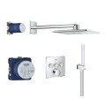 Dušas sistēma Grohe SmartControl Perfect Iebūvējams Hromēts 34712000