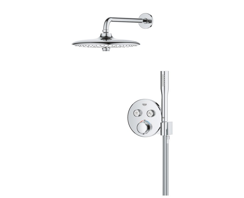 Dušas sistēma Grohe Precision SmartControl + Vitalio Joy 260 Hromēts 34878000