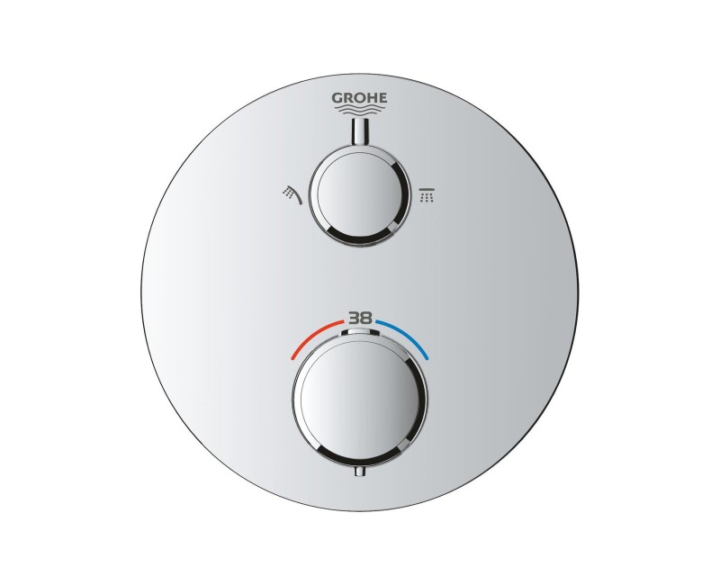 Dušas sistēma Grohe Precision Thermostat + Vitalio Rain Mono 310 Hromēts 34880000