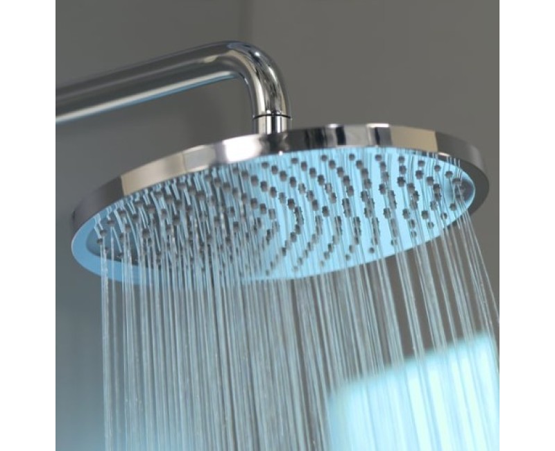 Dušos sistema Hansgrohe Crometta S Showerpipe 240 1jet EcoSmart Chromuota 27268000