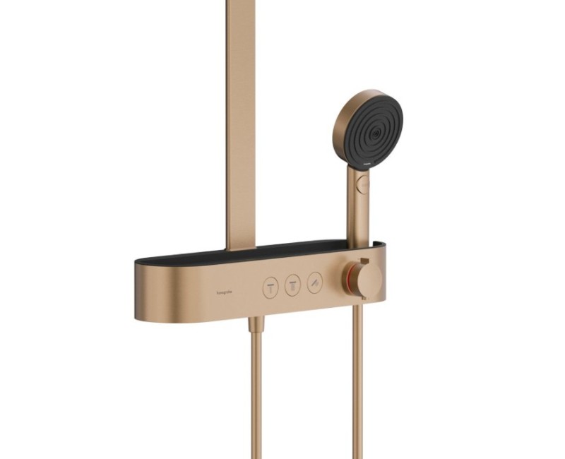 Душевая система Hansgrohe Pulsify S 260 2jet EcoSmart 24241140 Матовая бронза