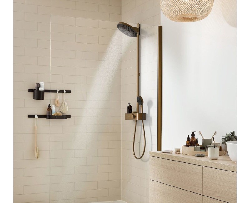 Душевая система Hansgrohe Pulsify S 260 2jet EcoSmart 24241140 Матовая бронза