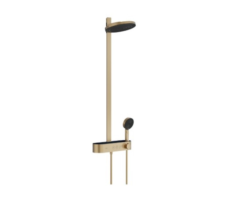 Душевая система Hansgrohe Pulsify S 260 2jet EcoSmart 24241140 Матовая бронза